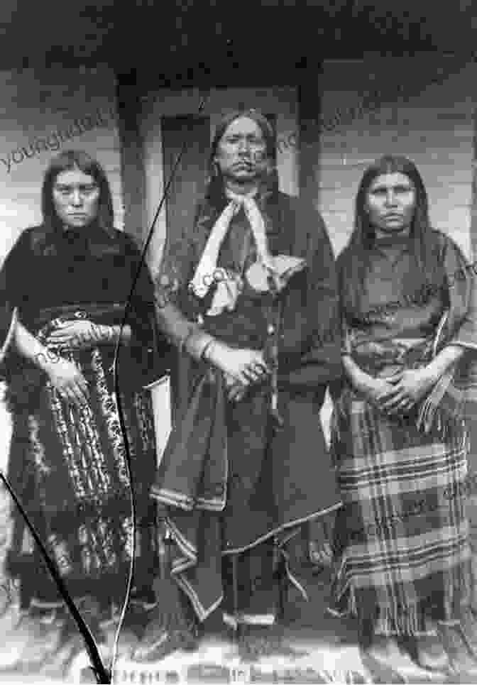 A Family Portrait Of Comanches In Traditional Attire Comanches: The History Of A People