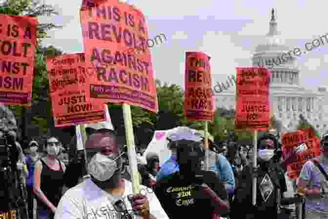 A Group Of Masked Protesters, Holding Copies Of The Villainpunk Cookbook, Marching In The Streets During A Culinary Rebellion The Villainpunk Cookbook: ( How To Cook Forty Humans )