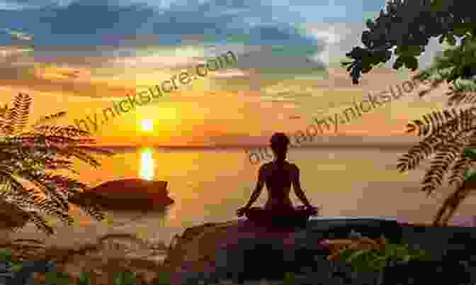 A Person Meditating In Nature, Surrounded By A Serene Landscape. Metaphysical Divine Wisdom On Balancing The Mind Body And Soul: A Practical Motivational Guide To Spirituality