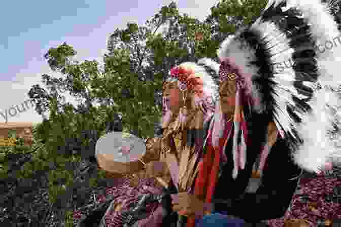 A Photograph Of Contemporary Comanches Participating In A Traditional Ceremony Comanches: The History Of A People