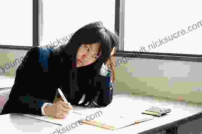 A Strict Looking Asian Woman Sitting At A Desk With A Young Child. Flying Camels And Tiger Mothers