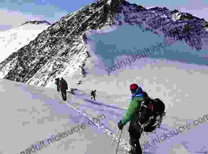 Climbers Ascending Denali's West Buttress Amidst A Breathtaking Alaskan Panorama Denali S West Buttress: A Climber S Guide To Mt McKinley S Classic Route