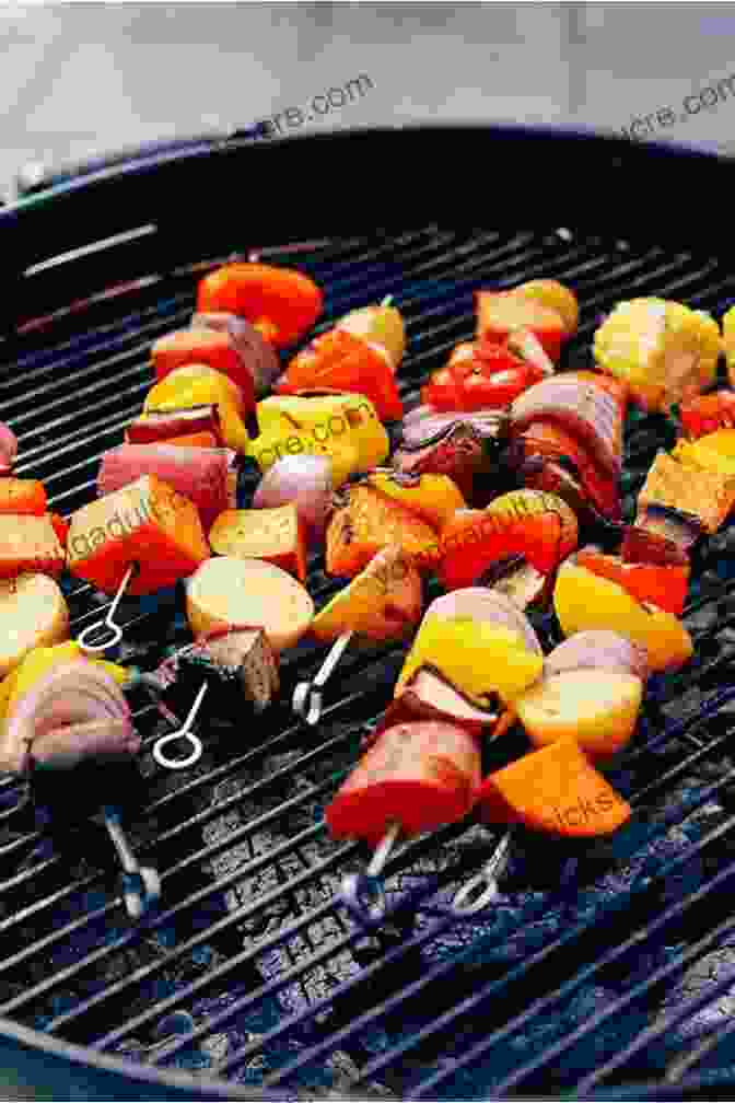 Colorful Vegetable Skewers Grilled To Perfection America S Most Wanted Recipes At The Grill: Recreate Your Favorite Restaurant Meals In Your Own Backyard (America S Most Wanted Recipes Series)