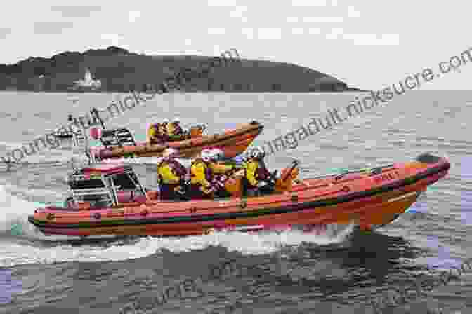 Falmouth Lifeboat Crew Engaging With The Local Community. Falmouth Lifeboat 2024 Service Log: Falmouth Lifeboat 2024