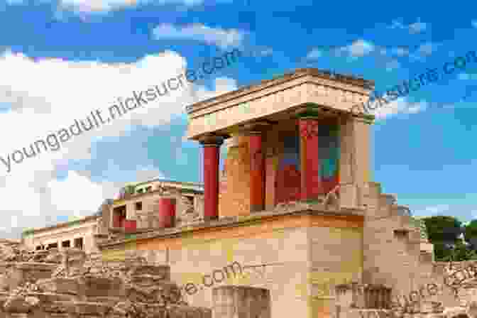 Grand Facade Of The Palace Of Knossos, An Architectural Marvel Of The Minoan Civilization Minoans: Life In Bronze Age Crete