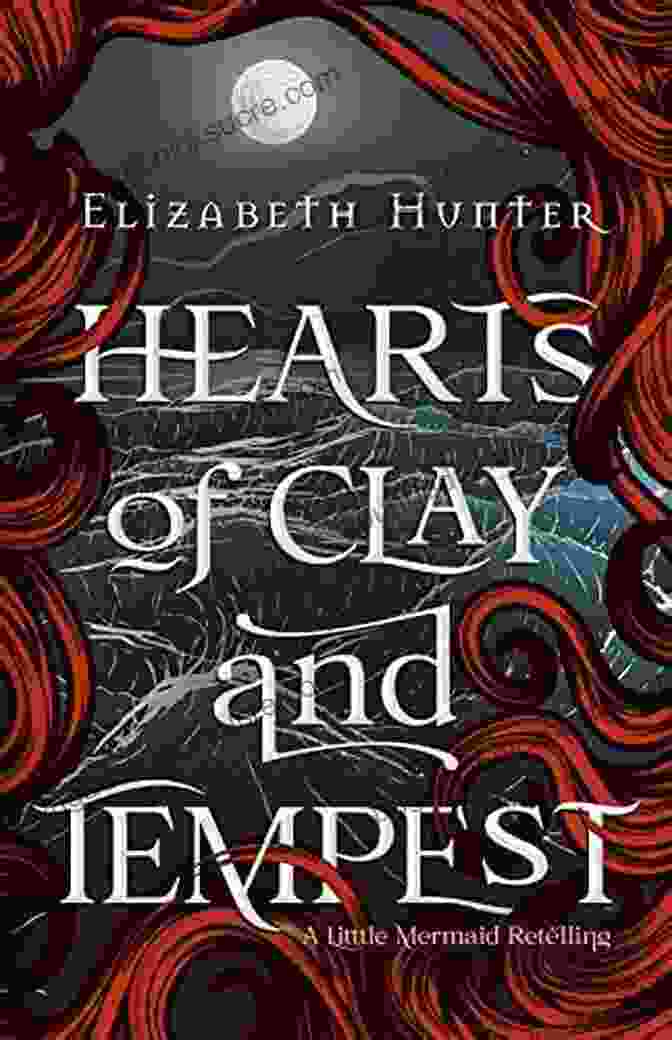 Hearts Of Clay And Tempest: A Painting Of Two Hands Reaching Out To Each Other, Surrounded By Shards Of Pottery. Hearts Of Clay And Tempest