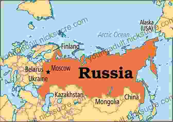 Map Of Russia, The World's Largest Country Countries Of The World (Quick Facts And Figures) (Awesome Kids Educational Books)