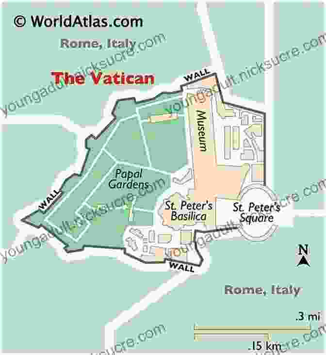 Map Of Vatican City, The World's Smallest Country Countries Of The World (Quick Facts And Figures) (Awesome Kids Educational Books)