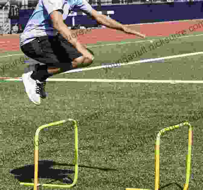 Soccer Player Performing A Plyometric Exercise Soccer Speed Richard Bate