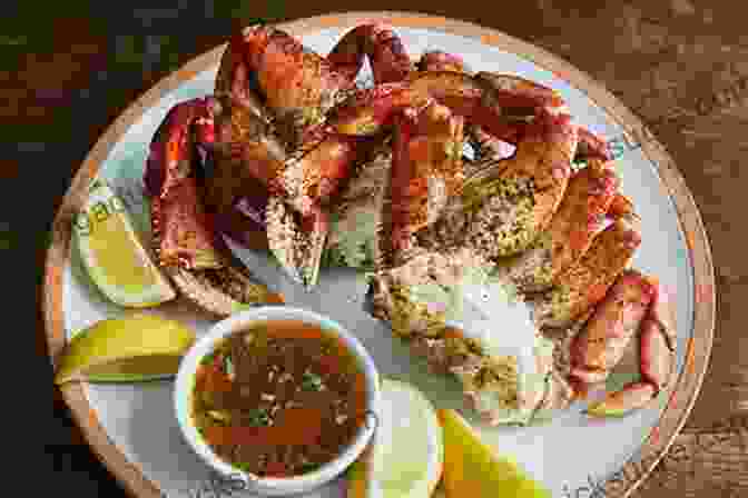 Steaming Hot Dungeness Crab, Its Scarlet Shell Adorned With Melted Garlic Butter Crab: 50 Recipes With The Sweet Taste Of The Sea From The Pacific Atlantic And Gulf Coasts