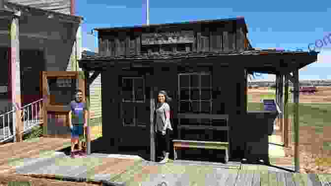 Visitors Explore The Abandoned Buildings And Historic Remnants Of The Ghost Town Of Shaniko. Oregon Day Trips By Theme (Day Trip Series)