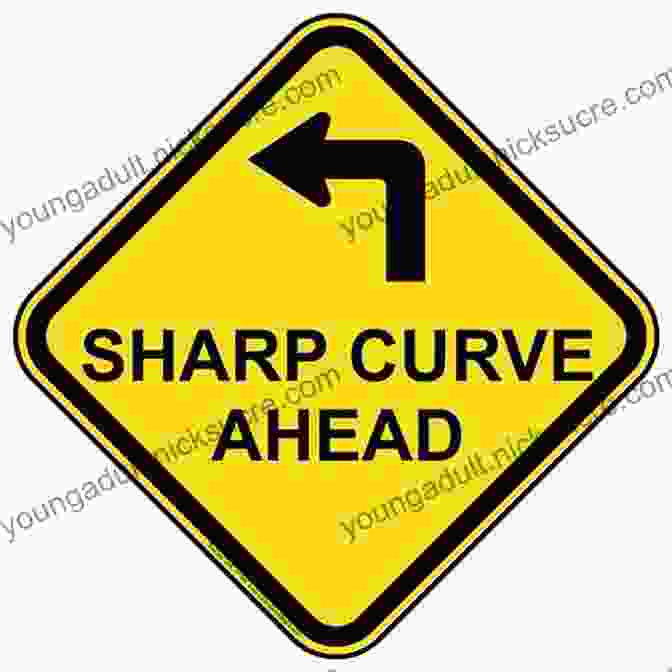 Warning Sign Indicating A Sharp Bend Ahead 100 Questions To Pass Your DMV Written Driving Test In The United States: A Complete Collection Of Real Questions For The Theoretical Driving Test And Driver S License