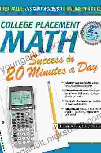 College Placement Math Success In 20 Minutes A Day