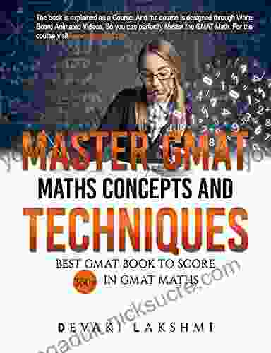 MASTER GMAT MATH CONCEPTS AND TECHNIQUES